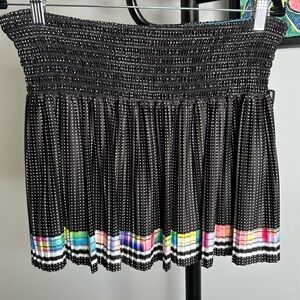 Lucky in Love tennis skort. Size xl.  Never worn.  Multi colored.